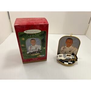 Dale Jarrett Hallmark Keepsake Christmas Ornament - Nascar Original Dated 2001‎